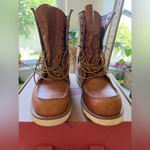 Red Wing traction red shoes Work Boots